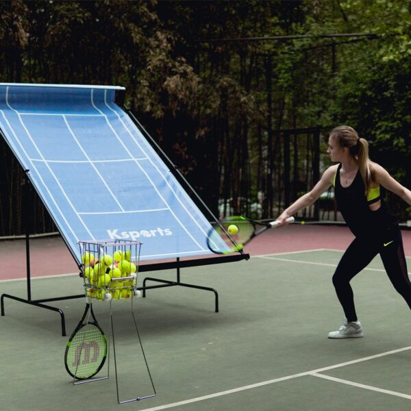 Portable Indoor Outdoor Weatherproof Tennis Rebounder Net with Carry Bag - Image 8