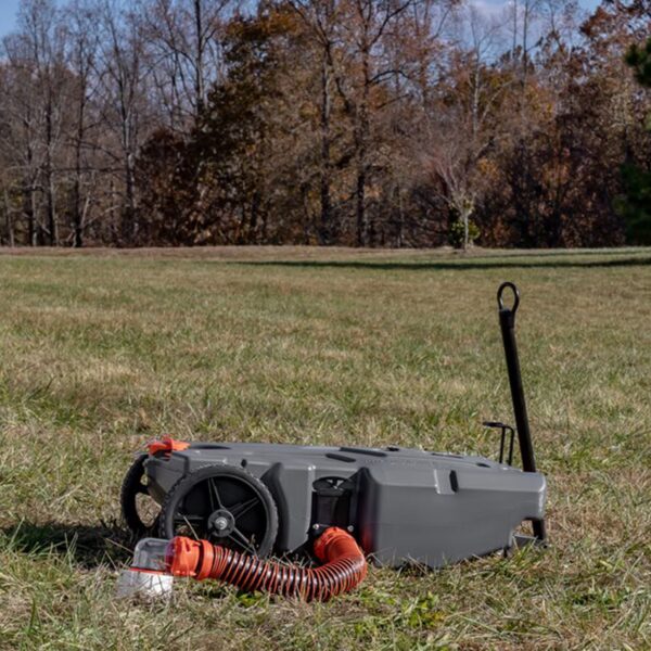 Steerable Wheel Kit for 28 & 36 Gallon Rhino Tote Tank with Tow Bar Handle - Image 2