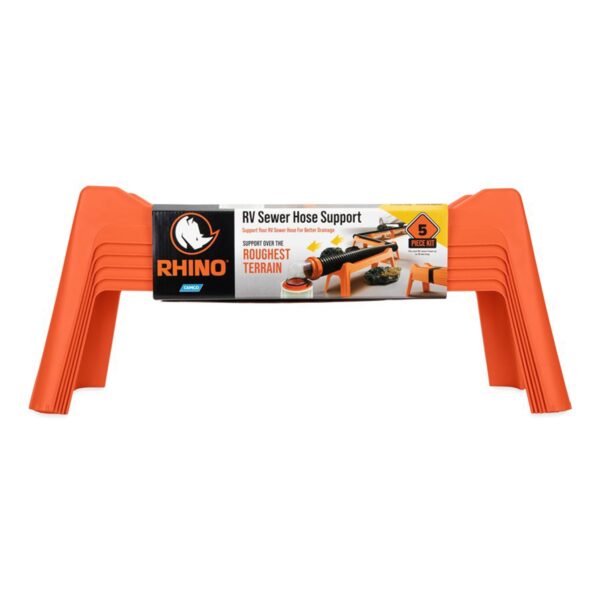 Nesting RV Sewer Hose Support Kit for Stable Drainage, (Set of 5) - Image 2