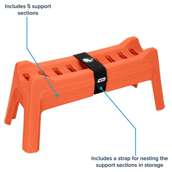 Nesting RV Sewer Hose Support Kit for Stable Drainage, (Set of 5) - Image 9