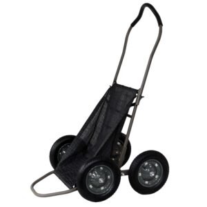 Multi-Use Folding Cart, Hunting Cart w/ 500lb Capacity, Dark Gray