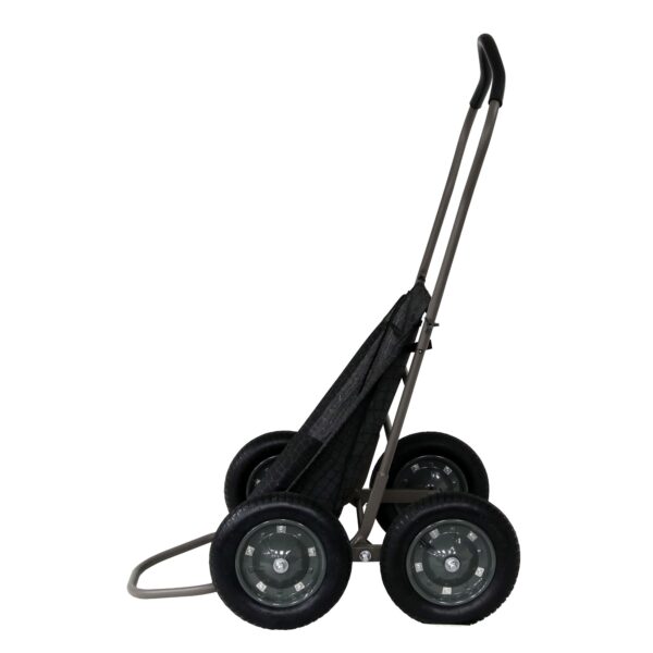 Multi-Use Folding Cart, Hunting Cart w/ 500lb Capacity, Dark Gray - Image 11