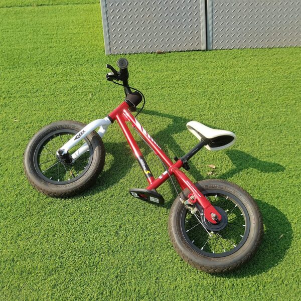 12 Balance Bike with Handbrakes for Kids Ages 2 to 5, Red - Image 6