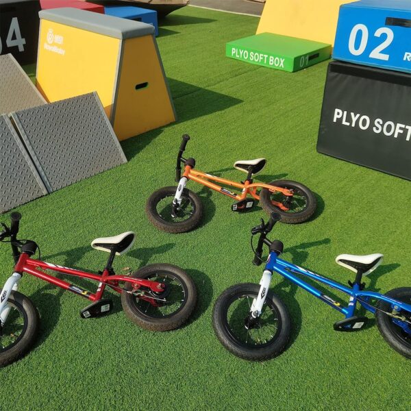 12 Balance Bike with Handbrakes for Kids Ages 2 to 5, Red - Image 7