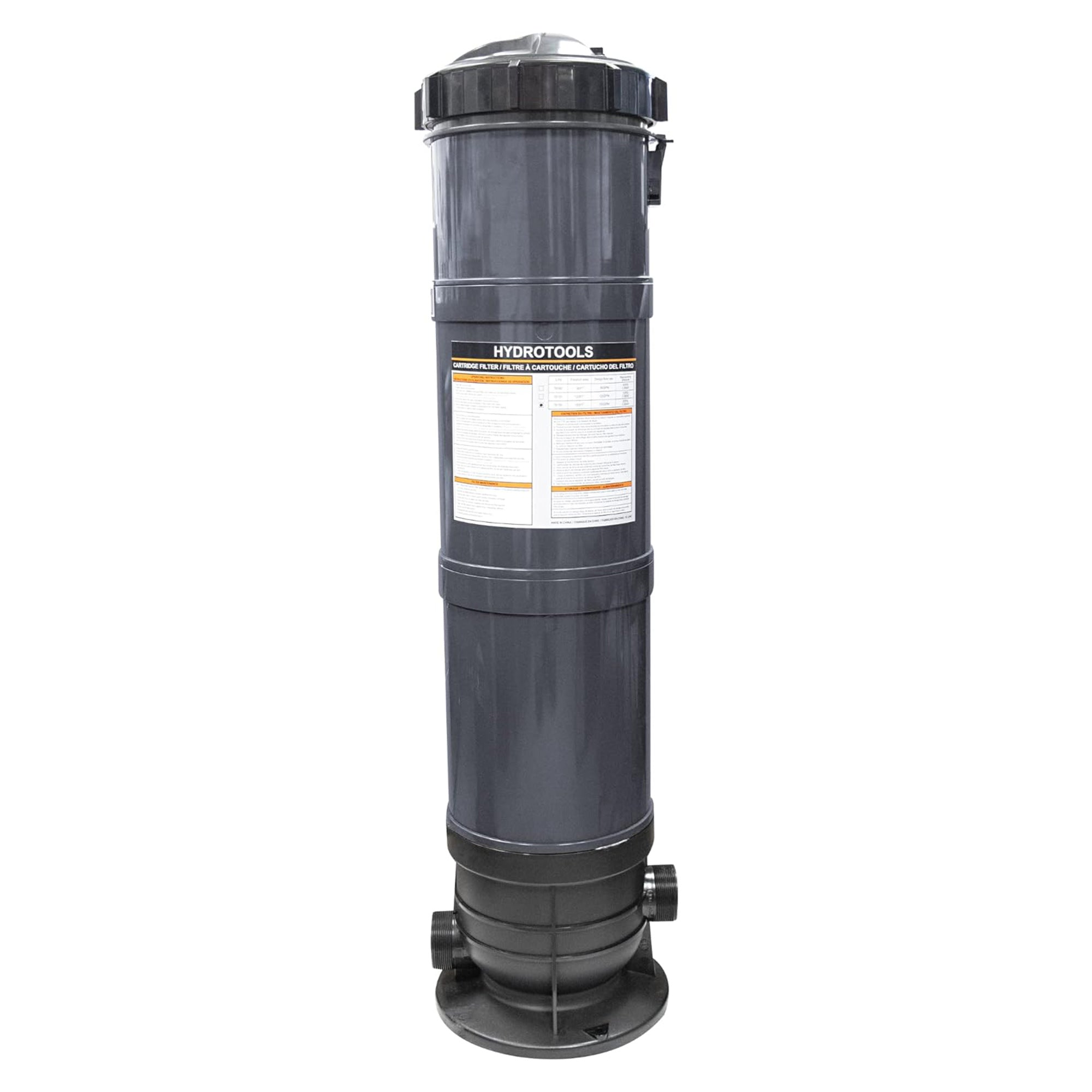 Tools 100 Sq Ft Sure Flo Cartridge Pool Filter Tank and Elements