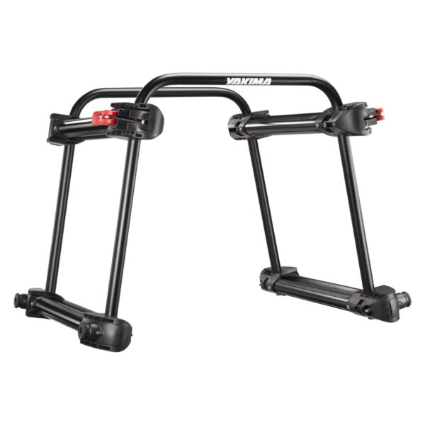 Ski and Snowboard Conversion Mount for Bike Hitch Rack, Black