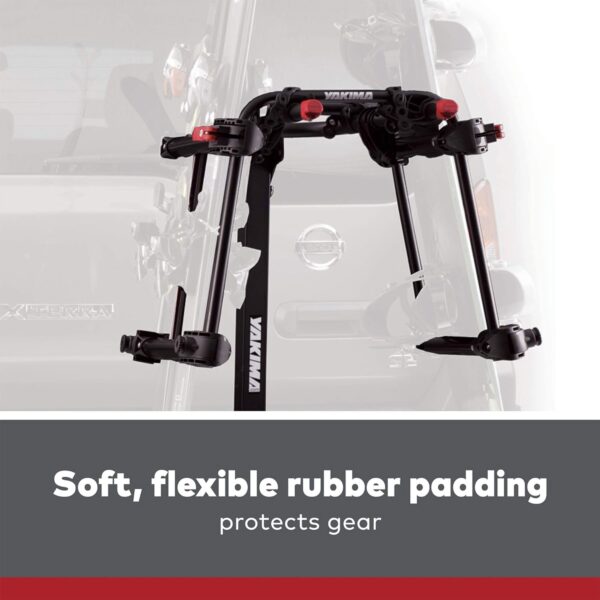 Ski and Snowboard Conversion Mount for Bike Hitch Rack, Black - Image 3