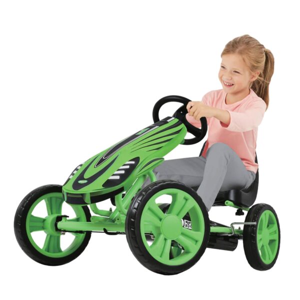 Pedal Go Kart with Adjustable Bucket Seat for Kids Ages 4 to 8 - Image 3