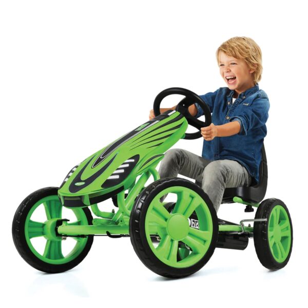 Pedal Go Kart with Adjustable Bucket Seat for Kids Ages 4 to 8 - Image 4