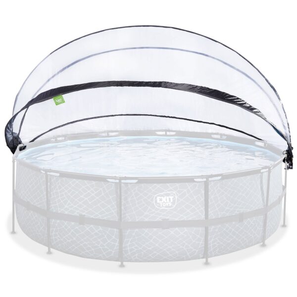 15 Foot Round Multifunctional Cover Dome Enclosure for Outdoor Pools - Image 6