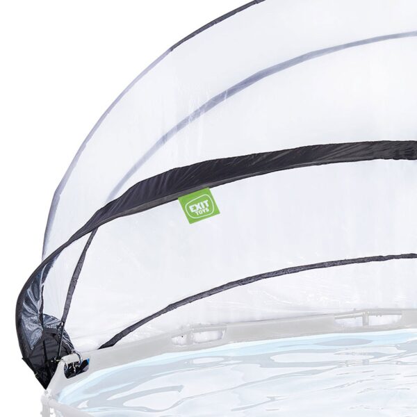 15 Foot Round Multifunctional Cover Dome Enclosure for Outdoor Pools - Image 7