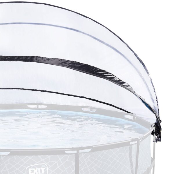 15 Foot Round Multifunctional Cover Dome Enclosure for Outdoor Pools - Image 8