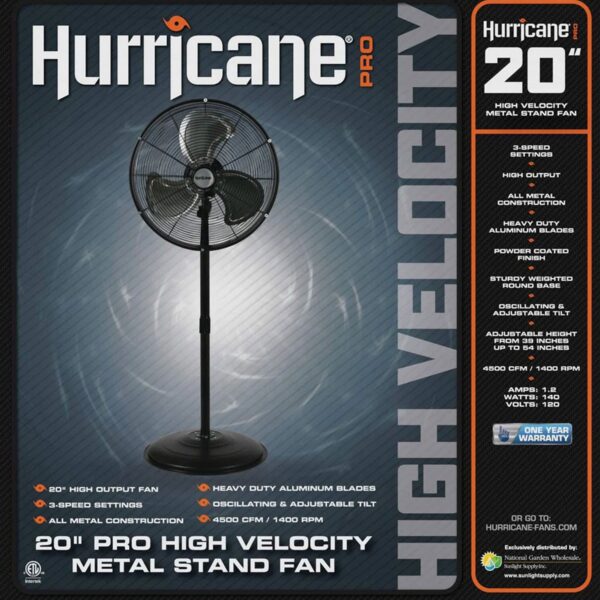 Pro Series 20?? High Velocity Oscillating Pedestal Stand Fan, 2 Pack - Image 11