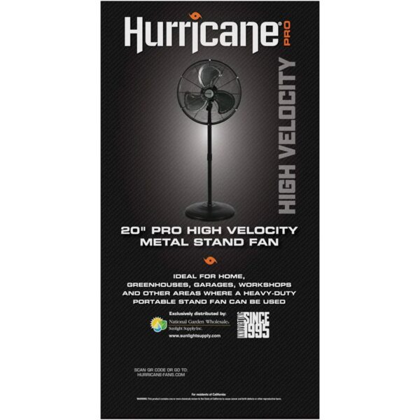 Pro Series 20?? High Velocity Oscillating Pedestal Stand Fan, 2 Pack - Image 12