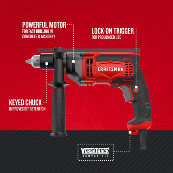 7 amps 1/2 in. Corded Hammer Drill - Image 17
