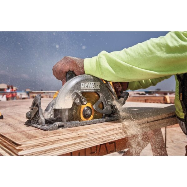 DeWalt 60V MAX 7-1/4 in. Cordless Brushless Worm Drive Circular Saw Tool Only - Image 3