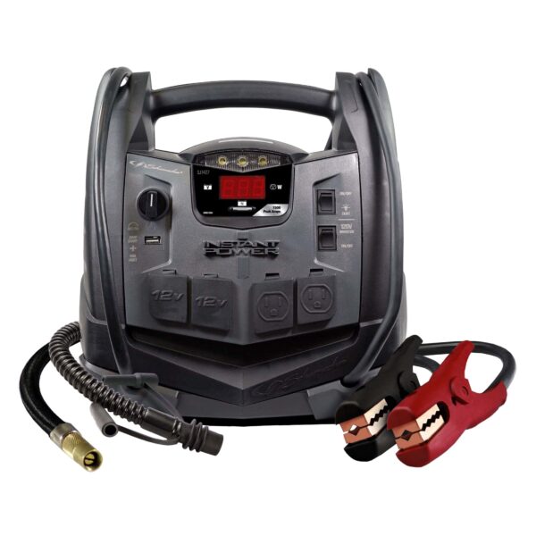 SJ1427 6-in-1 Portable Power Station and 1500 Peak Amp Jump Starter 150-Psi - Image 3