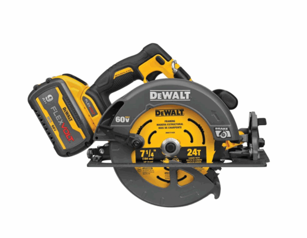 DCS578X1 VOLT 60-Volt MAX Cordless Brushless 7-1/4 in. Circular Saw with Brake with (1) VOLT 9.0Ah Battery - Image 5