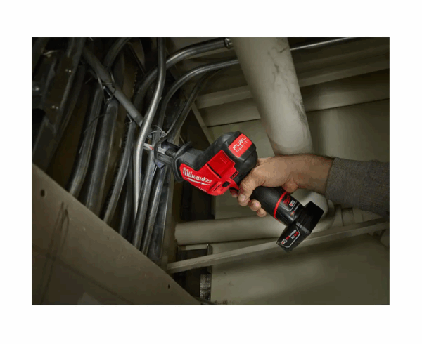 2520-21XC-2460-20 M12 FUEL 12-Volt Lithium-Ion Brushless Cordless HACKZALL Reciprocating Saw Kit with M12 Rotary Tool - Image 5
