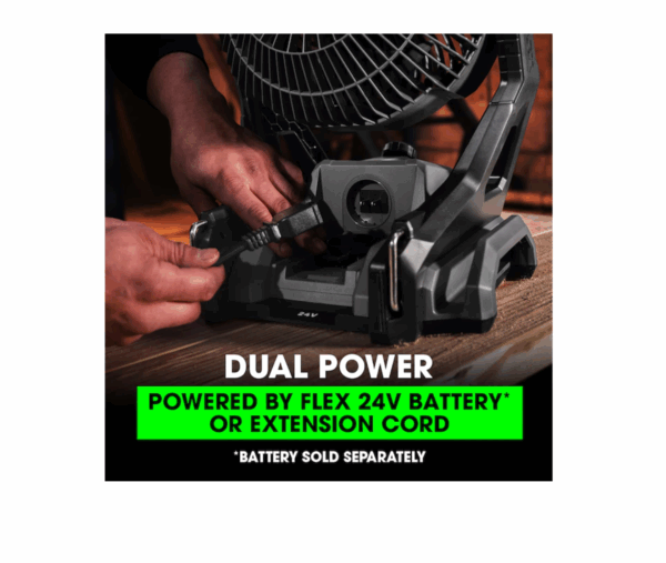 FX5471-Z 24-volt Jobsite Fan (Tool Only) - Image 7