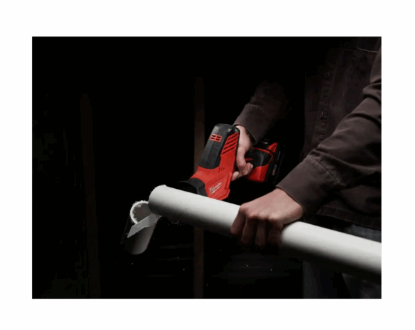 2625-20-48-00-5201 M18 18-Volt Lithium-Ion Cordless Hackzall Reciprocating Saw with Carbide Teeth Metal Cutting SAWZALL Saw Blade - Image 5