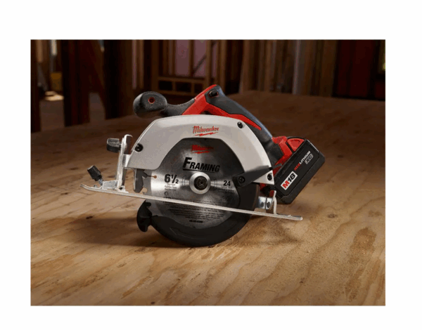 2630-20-48-11-1837 M18 18V Lithium-Ion Cordless 6-1/2 in. Circular Saw with Two 3.0 Ah Batteries - Image 5