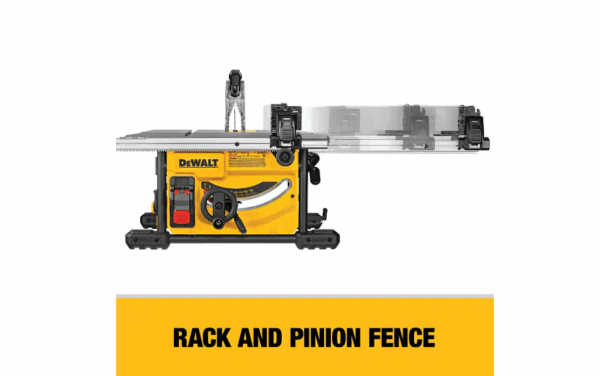 Table saw DWE7485 15 Amp Corded 8-1/4 in. with Compact Table Saw DW7451Stand - Image 4