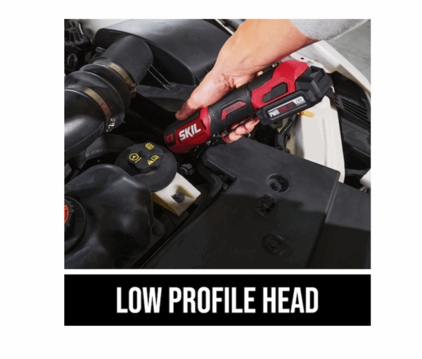 PWR CORE 12 Brushless 12V 3/8 Inch Ratchet Wrench Kit Includes 2.0Ah Lithium Battery and PWR JUMP Charger, RW5763A-10 - Image 6