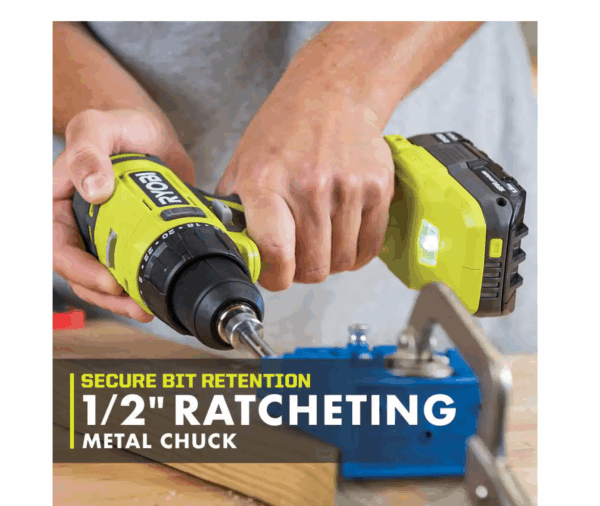 PCL206K2 ONE+ 18V Cordless 1/2 in. Drill/Driver Kit with (2) 1.5 Ah Batteries and Charger - Image 5