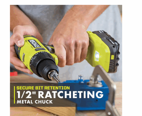PCL206K1 ONE+ 18V Cordless 1/2 in. Drill/Driver Kit with (1) 1.5 Ah Battery and Charger - Image 5