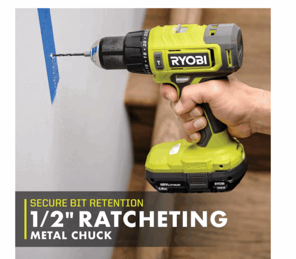 PCL220B ONE+ 18V Cordless 1/2 in. Hammer Drill (Tool Only) - Image 5
