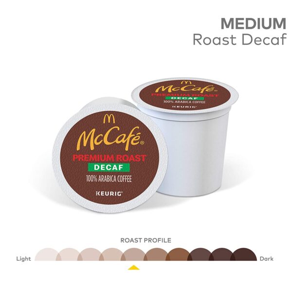 McCaf?? Premium Roast Decaf, Keurig Single Serve K-Cup Pods, Medium Roast Coffee Pods, 96 Count of pack of 4 of 24 K-Cup Pods each - Image 5
