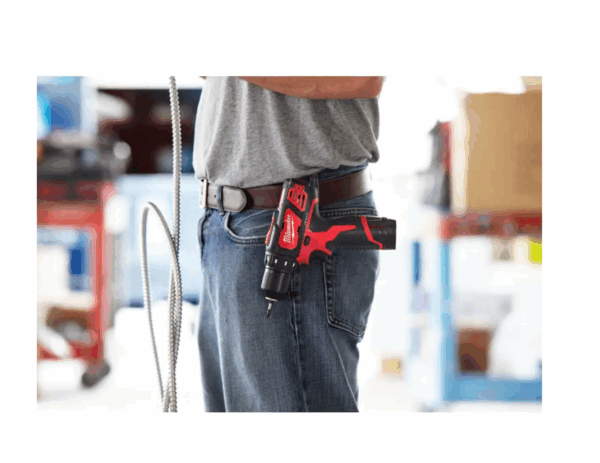 2407-22 M12 12-Volt Lithium-Ion Cordless 3/8 in. Drill/Driver Kit with Two 1.5 Ah Batteries, Charger and Tool Bag - Image 5