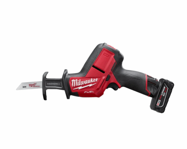 2520-21XC-2415-20 M12 FUEL 12-Volt Lithium-Ion Brushless Cordless HACKZALL Reciprocating Saw Kit with M12 3/8 in. Right Angle Drill - Image 5