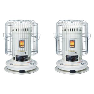 23,500 BTU Indoor Outdoor Convection Kerosene Heater, 2 Pack