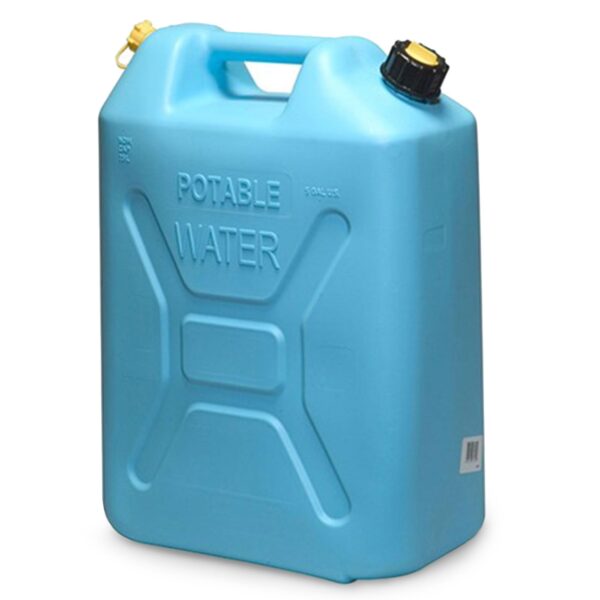5 Gal Military Style Water Can Container with Reversible Spout, 8 Pack - Image 2