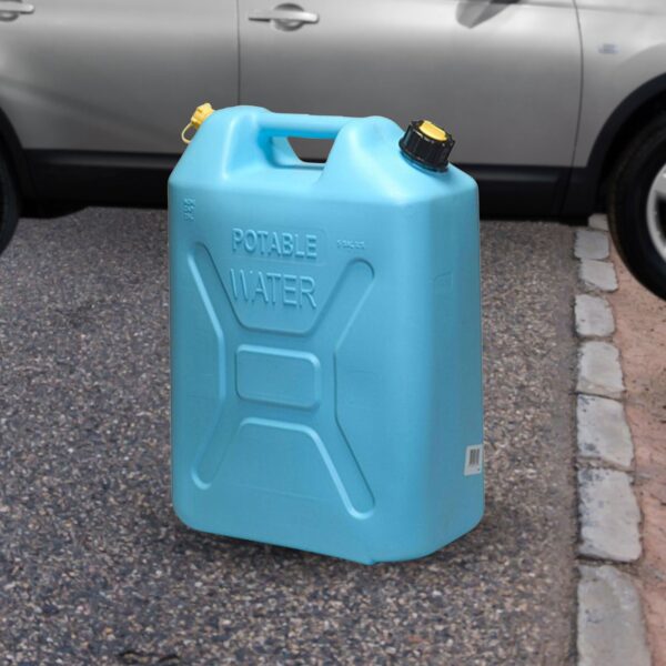 5 Gal Military Style Water Can Container with Reversible Spout, 8 Pack - Image 5