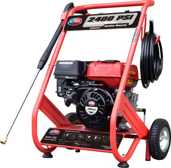 All Power APW5117 2400 PSI Cold Water Gas Pressure Washer - Image 5
