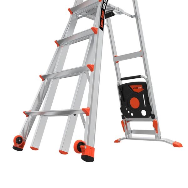 Little Giant Ladders Select Step M6 Aluminum 10-ft Type 1A- 300-lb Capacity Telescoping Step Ladder - Image 11