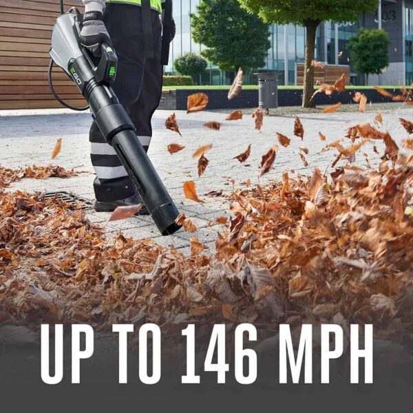POWER+ Commercial 600-CFM 56-volt 600-CFM 168-MPH Battery Handheld Leaf Blower (Battery and Charger Not Included) - Image 4
