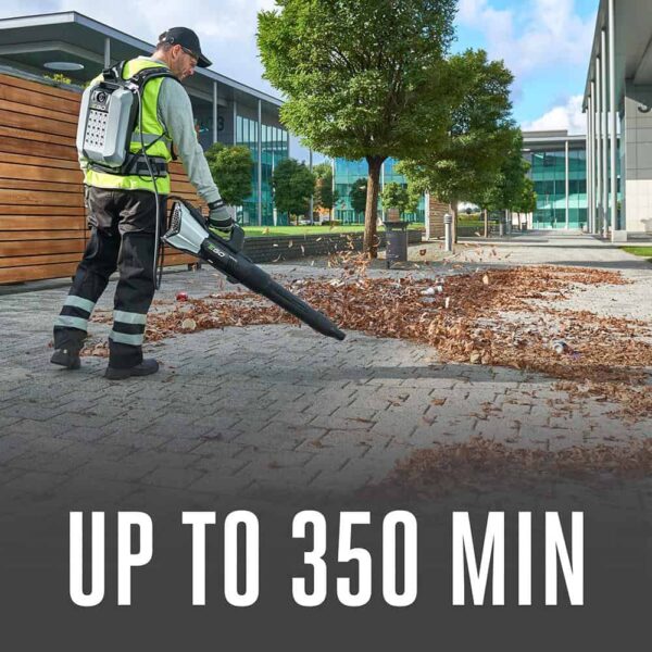 POWER+ Commercial 600-CFM 56-volt 600-CFM 168-MPH Battery Handheld Leaf Blower (Battery and Charger Not Included) - Image 3