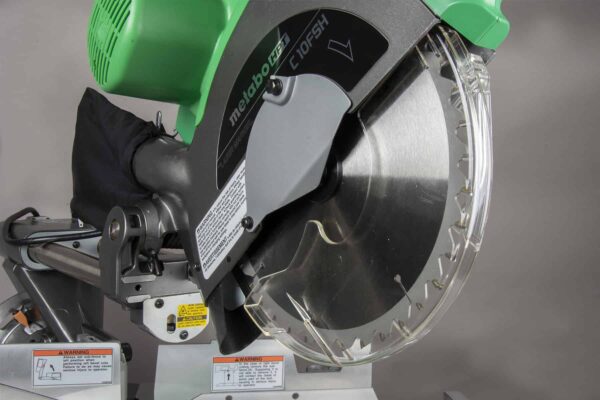 Metabo HPT 10-in Dual Bevel Sliding Compound Corded Miter Saw with Laser Guide - Image 3