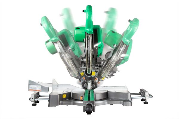 Metabo HPT 10-in Dual Bevel Sliding Compound Corded Miter Saw with Laser Guide - Image 4