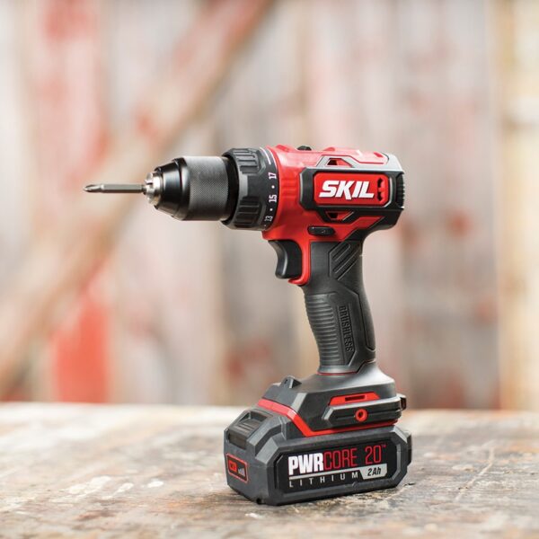 PWR CORE 20-volt 1/2-in Brushless Cordless Drill (1 Li-ion Battery Included and Charger Included) - Image 2