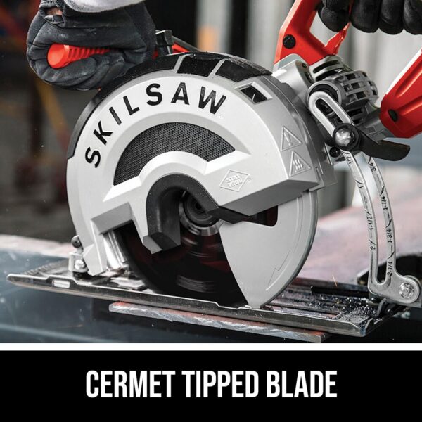 15-Amp 8-in Worm Drive Corded Circular Saw - Image 5
