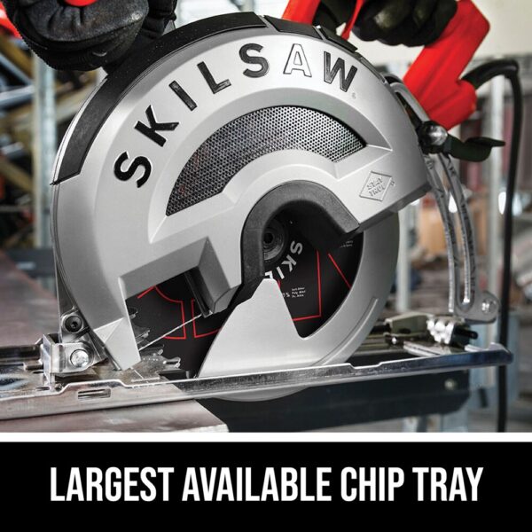 15-Amp 8-in Worm Drive Corded Circular Saw - Image 4