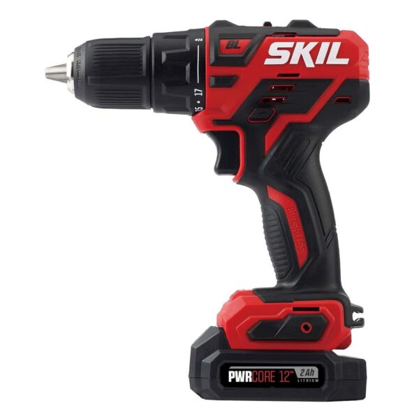 PWR CORE 12-volt 1/2-in Brushless Cordless Drill(1 Li-ion Battery Included and Charger Included) - Image 10