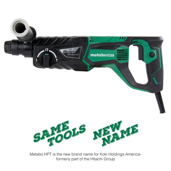 HPT Sds-plus Variable Speed Corded Rotary Hammer Drill (Tool Only) - Image 8
