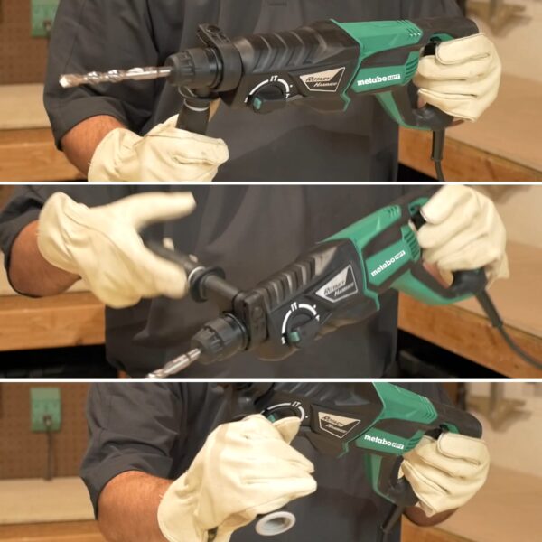 HPT Sds-plus Variable Speed Corded Rotary Hammer Drill (Tool Only) - Image 7