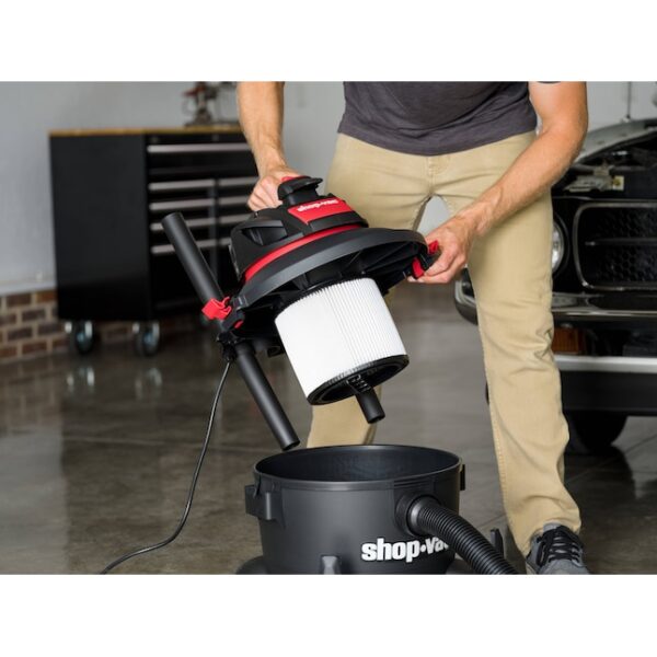 Shop-Vac 6-Gallons 3.5-HP Corded Wet/Dry Shop Vacuum with Accessories Included (5760611) - Image 8